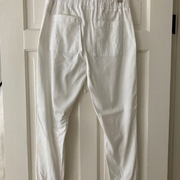 Cloth & Stone White Joggers - Picture 7 of 8